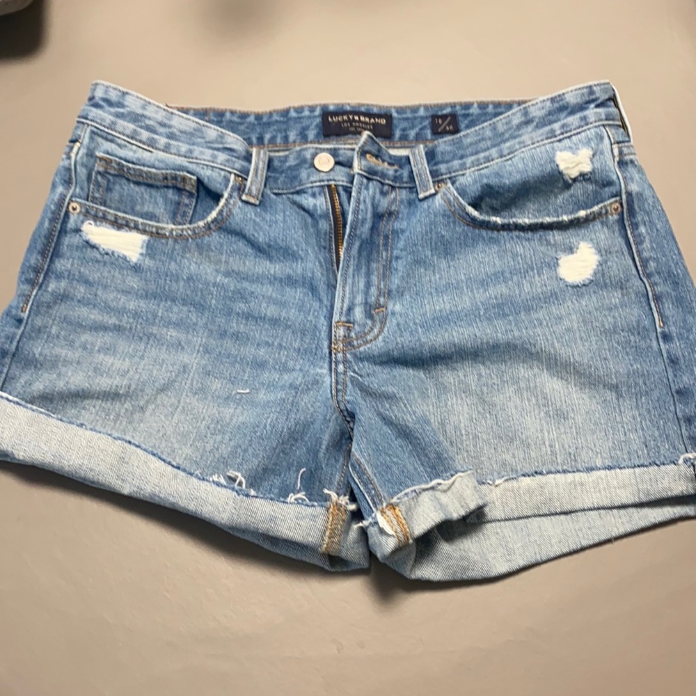 Lucky Brand Boyfriend Denim Shorts